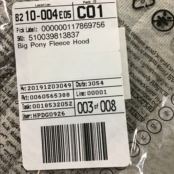 NWT 1 POLO RALPH LAUREN ZIP UP HOODIES SIZE 6 x b BIG AND TALL - Picture 4 of 4